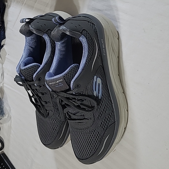 Skechers D'Lux Walker size 10 # 149023 women's shoes relaxed fit gray - Picture 5 of 10